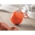 Poncho in kunststof bal oranje