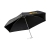 Ultra inklapbare paraplu (Ø 98 cm) zwart