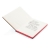 Deluxe hardcover notitieboek (A5) rood