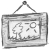 Paraplu, 27 inch grijs