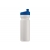 Bidon Design met ergonomische dop (750 ml) wit / donker blauw