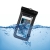 IPX 8 waterdichte drijvende telefoon hoes zwart