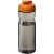 H2O Eco sportfles met kanteldeksel (650 ml) Charcoal/Oranje