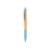 Bamboe & tarwestro pen blauw