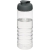 H2O Treble sportfles (750 ml) transparant/grijs