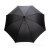 23" Impact AWARE™ RPET auto bamboe paraplu zwart