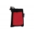 RPET cooling towel (30x80 cm) zwart / rood