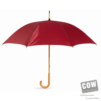 Afbeelding van relatiegeschenk:Paraplu met houten handvat