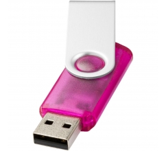 Rotate translucent USB 4GB bedrukken