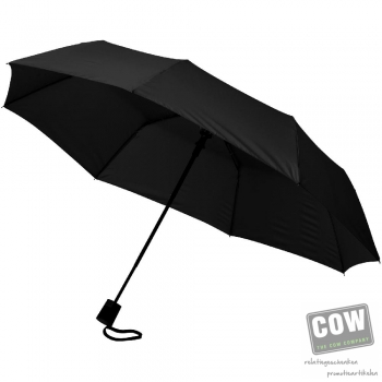 Afbeelding van relatiegeschenk:Wali 21'' 3 sectie automatische paraplu