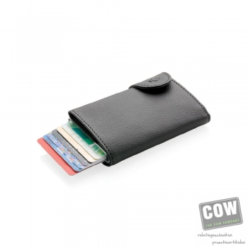 Afbeelding van relatiegeschenk:C-Secure aluminium RFID kaarthouder & portemonnee
