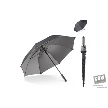 Afbeelding van relatiegeschenk:Deluxe dubbellaagse paraplu 25" auto open