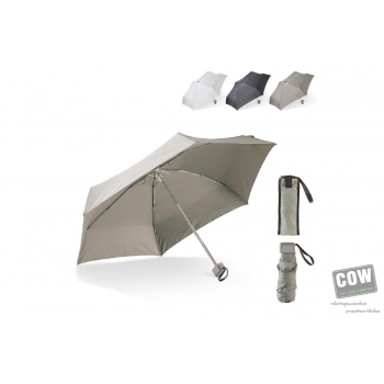 Afbeelding van relatiegeschenk:Uiterst lichte opvouwbare 21” paraplu met hoes