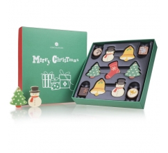 Holly Jolly Xmas XL - Pralines en chocolade Kerstchocolade bedrukken