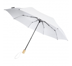 Birgit 21'' opvouwbare windproof gerecyclede PET-paraplu bedrukken