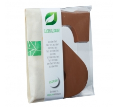 Ecolijn GROEN GEDAAN Chocoladeletter 200 gr A t/m Z volledig biologisch afbreekbaar bedrukken