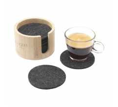 Cody Felt Coaster Set onderzetters bedrukken